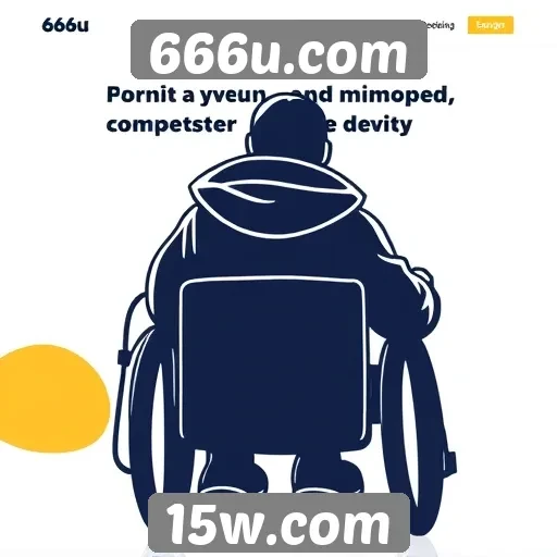 Acessibilidade e design do site 666u.com